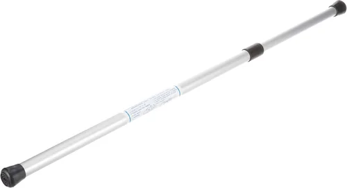 Vista 5 de Attwood 10704-5 - Poste de soporte para cubierta de barco, 1 pulgada de diámetro, ajustable de 28 a 48 pulgadas, aluminio anodizado, tapas de goma