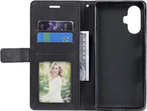 Vista 5 de Phone Protective Flip Case Wallet Case Compatible with Xiaomi Poco F3 GTXiaomi Redmi K40 Gaming Case, PU Leather Flip Folio Case with Card Holders