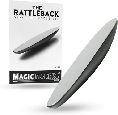 Magic Makers The Rattleback, Physics Toy, Real Metal Alloy Collector's Edition