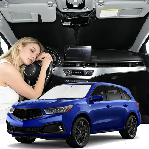 Vista 175 de Parasol de 2025 capas para parabrisas, ajuste personalizado, tela 240T, parasol retráctil que bloquea los rayos ultravioletas, accesorios