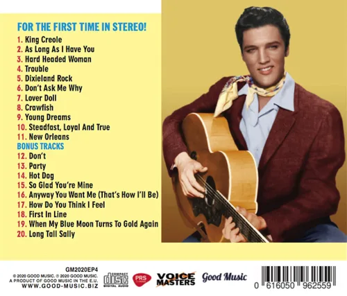 Vista 2 de ELVIS KING CREOLE & MORE New Mono to Stereo Mixes