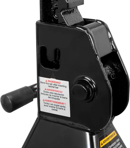 Vista 8 de Torin AT82001B - Combo de gato hidráulico para carretilla de servicio/piso con 2 soportes de gato, capacidad de 2 toneladas (4,000 libras)