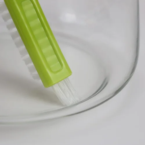 Vista 6 de EIKS Paquete de 10 cepillos de limpieza para exprimidores, cepillos de limpieza profunda, multiusos para exprimidor, fondo de botella, platos