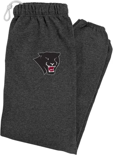 Vista 89 de LOGOVISION Pantalones deportivos para hombre con logotipo primario colegiado colección jaspeado carbón