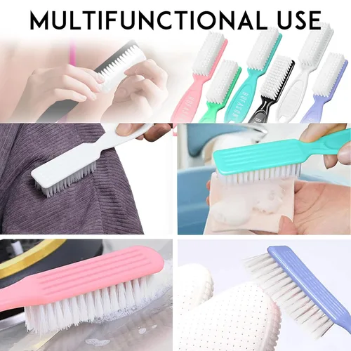 Vista 7 de HOFASON 20 cepillos de uñas con agarre de mango, cepillo limpiador de uñas de mano, herramientas de manicura, kit de cepillos de limpieza para dedos