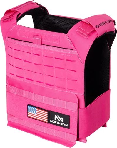 Vista 16 de Chaleco lastrado ajustable / Incluye placas de peso 3D en 14 libras / 20 libras / 30 libras / 42.5 libras - Distribución de peso optimizada