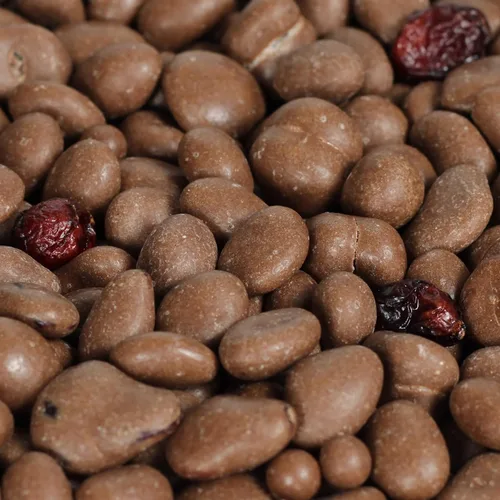 Vista 4 de Its Delish - Arándanos cubiertos de chocolate con leche gourmet, 1 libra (bolsa de 16 onzas) Arándanos secos recubiertos de chocolate con leche