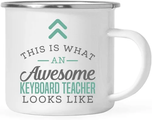 Vista 294 de Andaz Press 11oz. Stainless Steel Campfire Coffee Mug Gift, This is What an Awesome Mentor Looks Like, 1-Pack, Birthday Gift Ideas Coworker Him Her