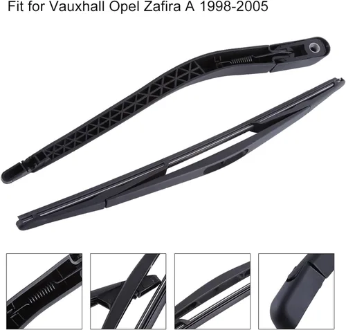 Vista 6 de Car Rear Window Windshield Windscreen Wiper Arm Blade for Vauxhall Opel Zafira A 1998-2005