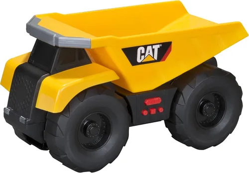 Toy State CAT Big Builder Dump Truck aterriza temblando (los estilos pueden variar)