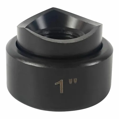 AMZCNC Punzón y troquel de conducto de 1" para controlador hidráulico de perforación con rosca 3/4"-16UN ((Tamaño del orificio del conducto)