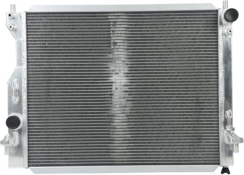 Vista 19 de 26mm AA5052 Kit de radiador de aluminio+cubierta de ventilador+relé de ventilador de termostato Compatible con 1984-2001 J-eep Cherokee XJ Comanche