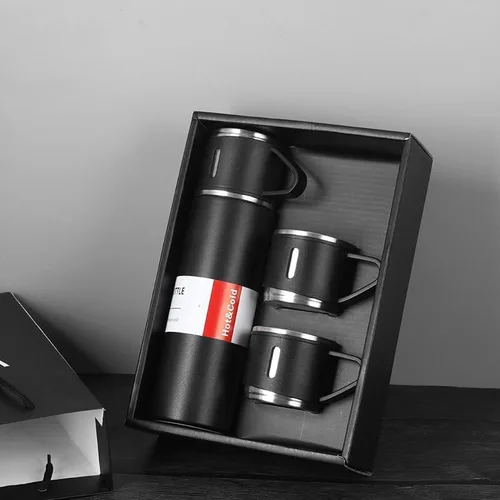 Vista 5 de Vacuum Cold With And Bottle 500ml16.9oz Stainless Steel Flask Water Cup Insulated Thermo For Thermal Hot Bottle