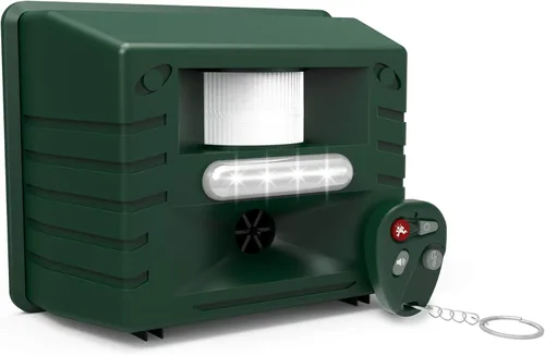 Vista 10 de Yard Sentinel, repelente electrónico ultrasónico de animales y pestes para exteriores, control de plagas, control de animales, repelente de gatos
