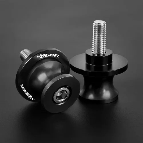 Stand Screws Motorcycle CNC Swingarm Spools Stand Screws Slider for Yamaha XT660R XT660 R 2004-2017 2016 2015 2014 2013 2012 2011 2010 2009 for Black