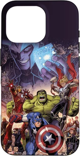 Vista 19 de Funda para iPhone 13 Marvel The Avengers Infinity Saga Comic