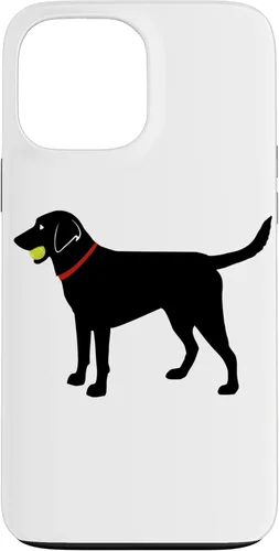 Vista 24 de Labrador Retriever Fetch, Black Lab Play Ball Dog Lover Gift Case for iPhone 17