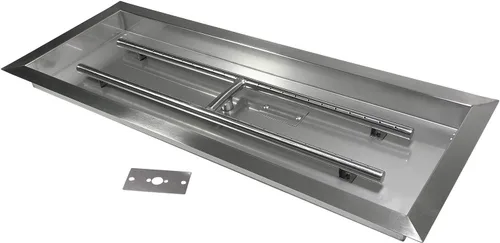 Vista 14 de Sartenes para hoguera, Sartén rectangular.