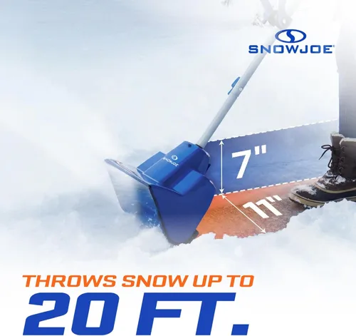 Vista 5 de Kit de pala de nieve inalámbrica Snow Joe 24V-SS11 - de 24 voltios iON, 25.4 cm, con batería de 4.0-Ah y cargador.