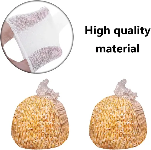 Vista 7 de 2 unids 1.457 in PVA Carpa Pesca Malla Recarga Cebo Bolsas de Medias Plataformas Solubles en Agua Cebo Envoltura Bolsas para Carpa