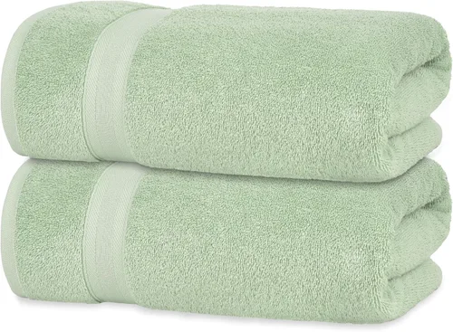 Vista 28 de All Design - Toallas de baño de 100% algodón, colección Cappadocia, secado rápido, suaves, muy absorbentes; para baño, invitados, piscina, gimnasio