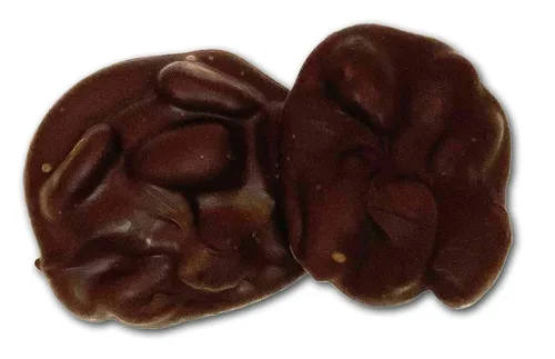 Vista 7 de US Sweets 80% racimos de almendras de chocolate negro - Almendras cubiertas de chocolate negro rico Regalo sabroso Hecho en pequeños lotes