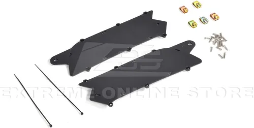 Vista 9 de Reemplazo para Chevrolet Corvette C7 2014-2019 TODOS los modelos SIN cámara frontal EOS Factory estilo Z06 PINTADO CARBONO FLASH METÁLICO cubierta