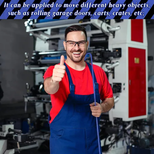 Vista 7 de Zonon Paquete de 4 Extractores de Quinta Rueda Azules de 31", Extractor de Pasador de 5ta Rueda para Camión Semi, Herramienta de Tracción de Resorte