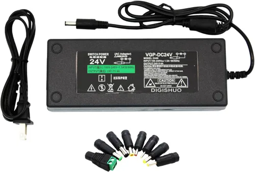 Vista 8 de DIGISHUO Adaptador de fuente de alimentación DC 24V 1A 24W Interruptor transformador AC 110V/220V a DC 24V 1amp Convertidor de conmutación