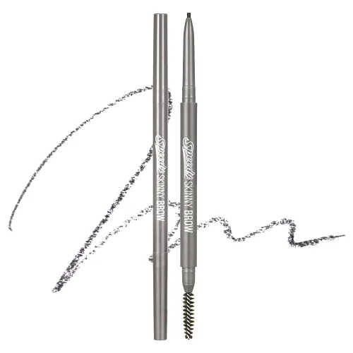 Vista 8 de PERIPERA Speedy Skinny Brow (01 Gris Marrón), Lápiz de Cejas Preciso de 1.5mm de Grosor, Punta Fina de Doble Cara, Define y Relleno de Cejas