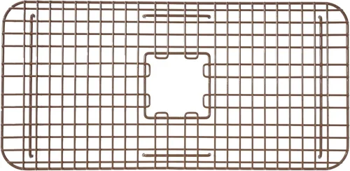 Vista 2 de SinkSense Rohe - Rejilla inferior para fregadero de cocina, 27.75 x 13.375 pulgadas, color marrón antiguo