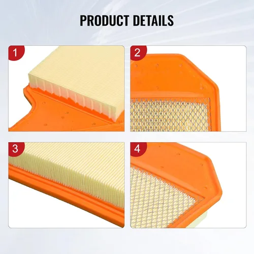 Vista 2 de Bapmic 4861737AA Engine Air Filter Element Compatible with Chrysler Town & Country & Dodge Grand Caravan & Ram C/V & Volkswagen Routan 2011-2020