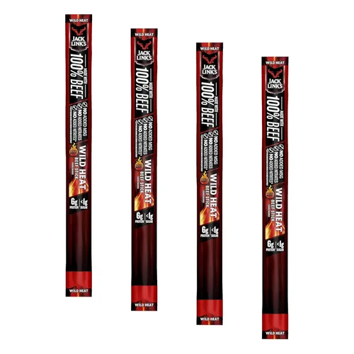Vista 11 de Jack Link's Palitos de Carne, Receta Barbacoa de Cerdo - Palitos de Snack de Proteína con 5g de Proteína, Palitos de Snack de Carne Hechos con 100%