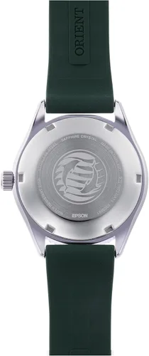 Vista 5 de Orient Sports Mako 40 mm – AC0Q Men's Automatic Manual Winding Waterproof Watch Plateado