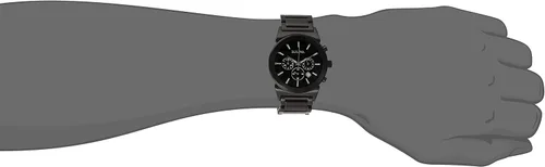 Vista 3 de Bulova 98B215 reloj de cuarzo japonés con visualización analógica para hombre color negro