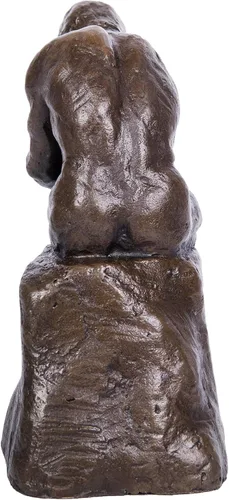 Vista 5 de The Thinker Statues TPE-185B - Esculturas de bronce Rodin para decoración del hogar, 10 piezas 10