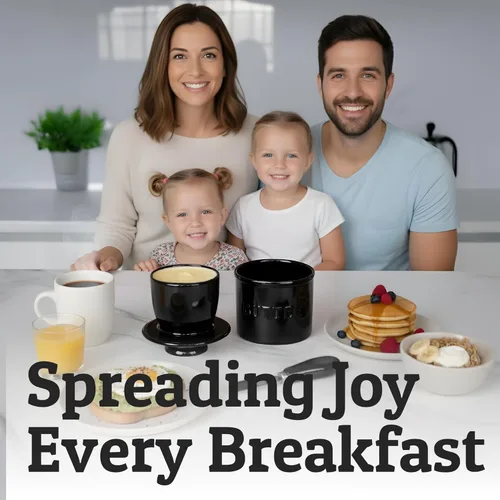 Vista 8 de PriorityChef Mantequillera Francesa con Tapa, Mantiene la Mantequilla Untable y Fresca, Recipiente para Mantequilla para Dejar en la Encimera, Plato