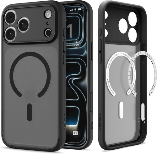 Vista 19 de Spigen Funda para iPhone 13 Mini, ultra híbrida MagFit [antiamarilleo] [compatible con Magsafe] - Transparente