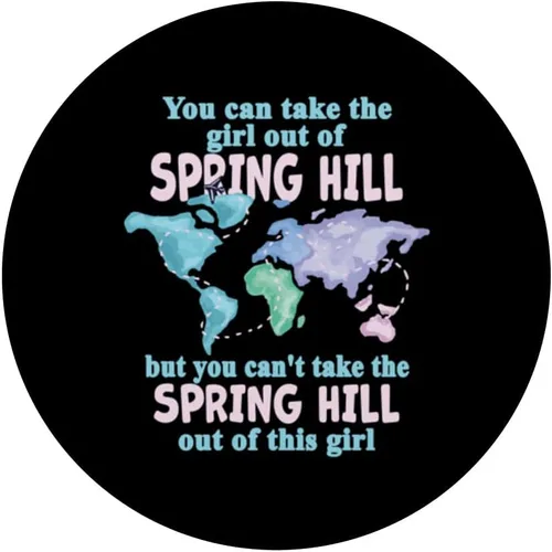 Vista 3 de Women from Spring Hill - Girl From Spring Hill Florida PopSockets Swappable PopGrip
