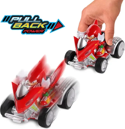 Vista 2 de NKOK Sonic Sega All-Stars Racing - Nudillos de tracción hacia atrás multicolor