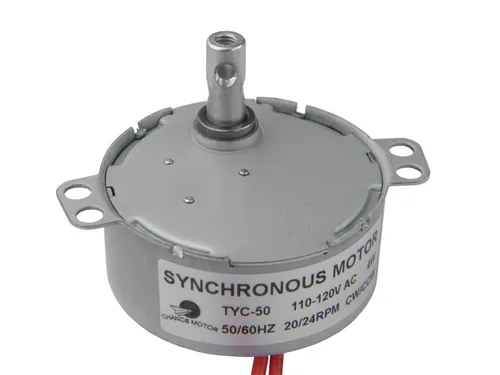 Vista 12 de CHANCS TYC-50 Motor Eléctrico Síncrono AC 110V 0.083-0.1RPM CCW para Ventilador, Microondas, Horno, Chimenea Eléctrica
