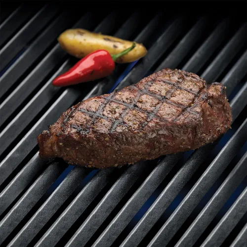 Vista 2 de Broil King 11241 Grid-Baron - Rejilla de cocción de hierro fundido, tamaño único, color negro