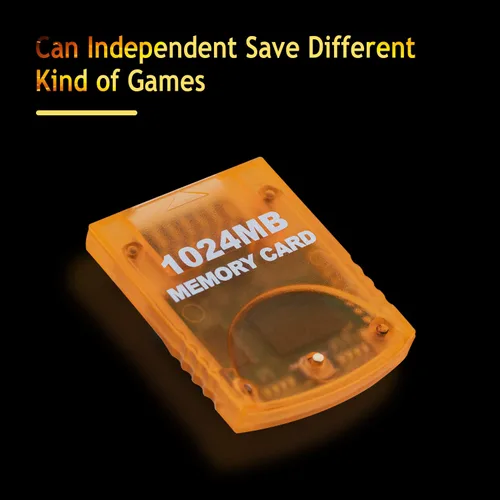 Vista 5 de Mcbazel 1024MB16344 Blocks Memory Card for Gamecube and Wii Console