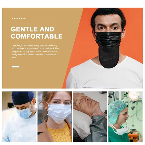 Vista 2 de EXCEART Cubierta para la tráquea del cuello, 2 unidades, protectores de estomas de cuello, protectores de laringectomía, traqueotomía, heridas