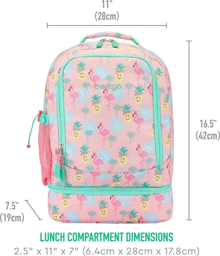 Vista 7 de Bentgo Kids Prints 2 en 1 Mochila y lonchera aislada