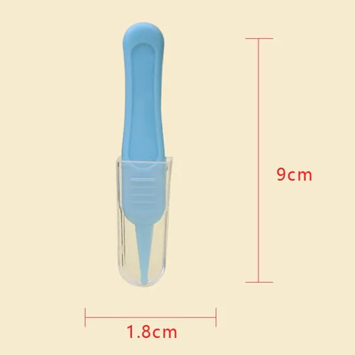 Vista 2 de 3 piezas de limpieza de la nariz del bebé, herramienta de eliminación de cera del oído del bebé, limpiador de nariz para bebés