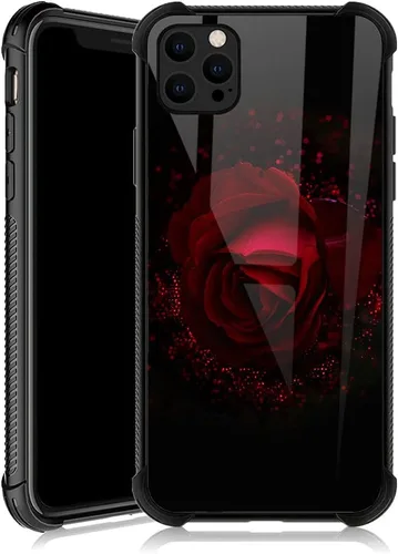Vista 29 de ZHEGAILIAN Funda compatible con iPhone 13, funda protectora antideslizante de poliuretano termoplástico suave con cuatro esquinas reforzadas a