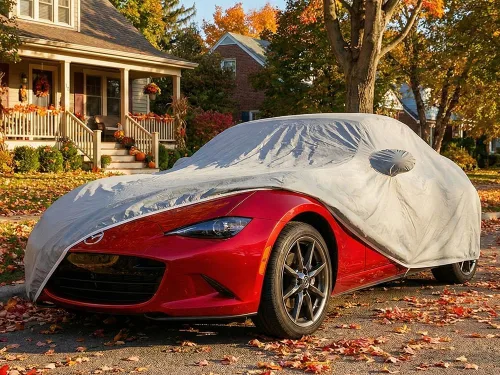 Vista 2 de CarsCover, fundas MX5 ultraprotectoras 5 capas para auto, ajustables, para Mazda Miata