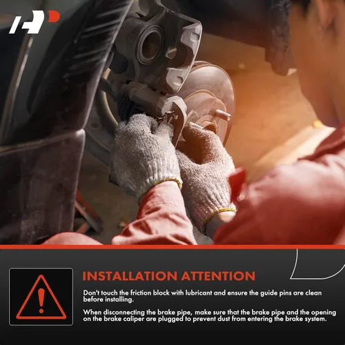 Vista 3 de A-Premium Conjunto de pinza de freno de disco con soporte compatible con modelos Nissan - Versa 2012-2019, Versa Note 2014-2019, marzo 2012-2015