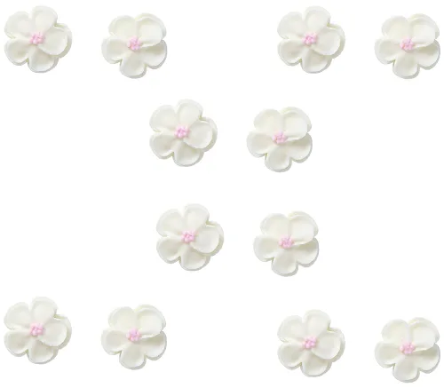 Vista 13 de O'Creme Pansy Royal - Flor de azúcar glaseado de 1-1/4 pulgadas, para decoración de pasteles, decoración para pasteles, decoración de cupcakes